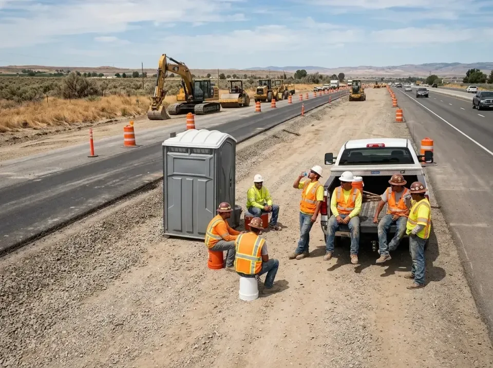highway-road-construction-crew-007 — frequently asked questions, Porta Potty and Restroom Rentals in Stillwater, OK